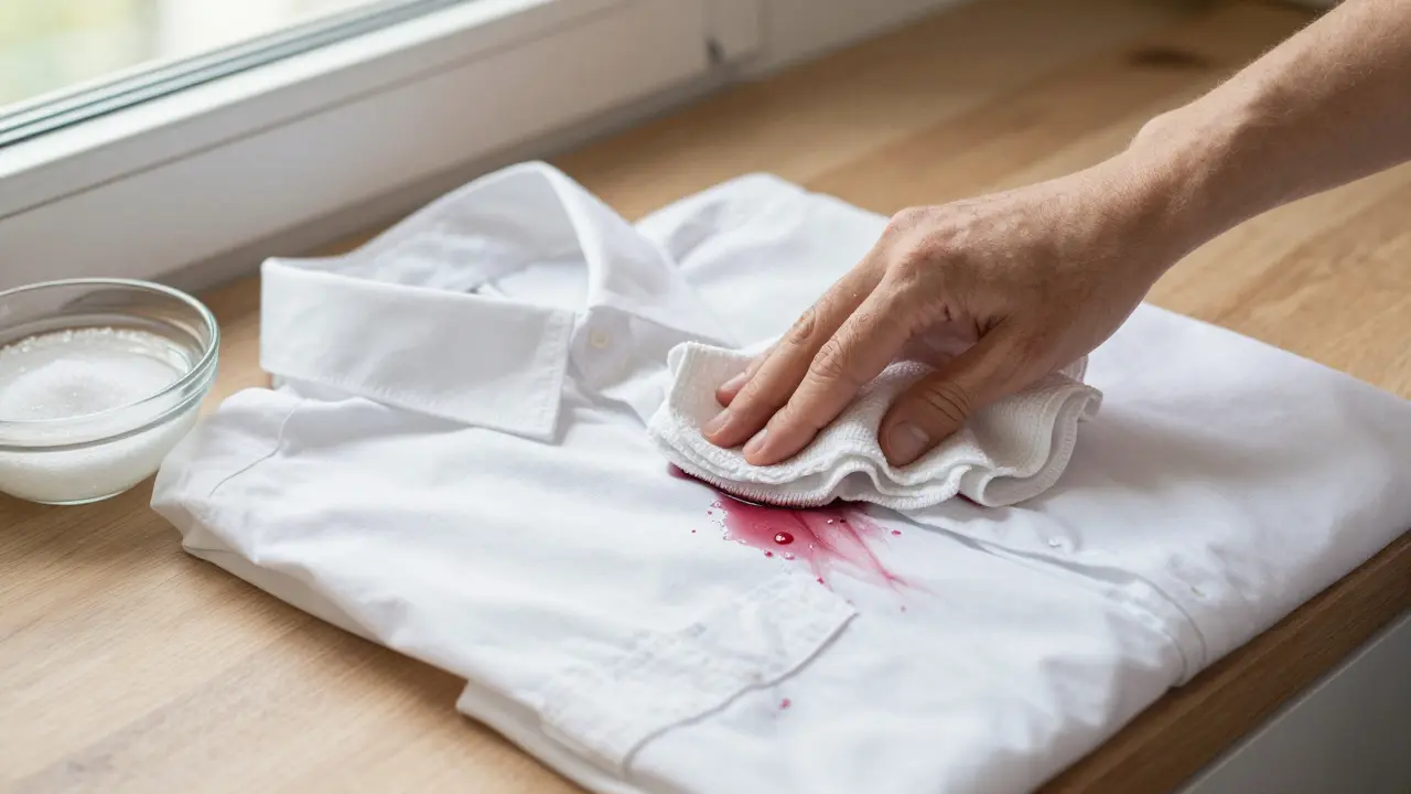 Jak odstranit zaschlou skvrnu od vína z textilie a povrchů