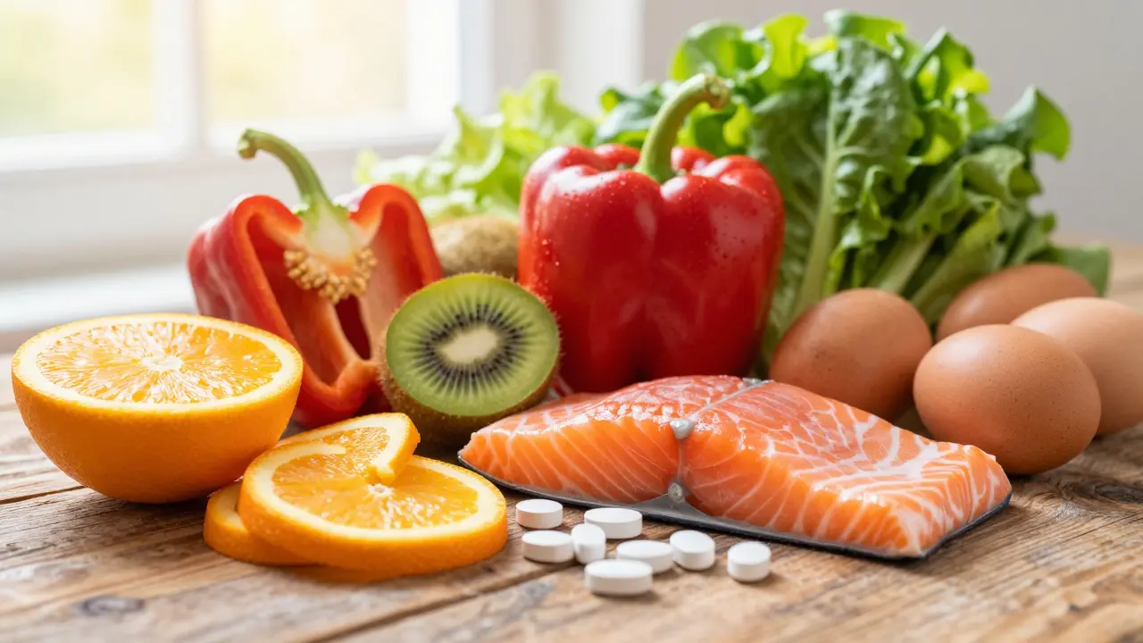 Který vitamín podporuje hubnutí? Skutečné funkce D, B12 a C
