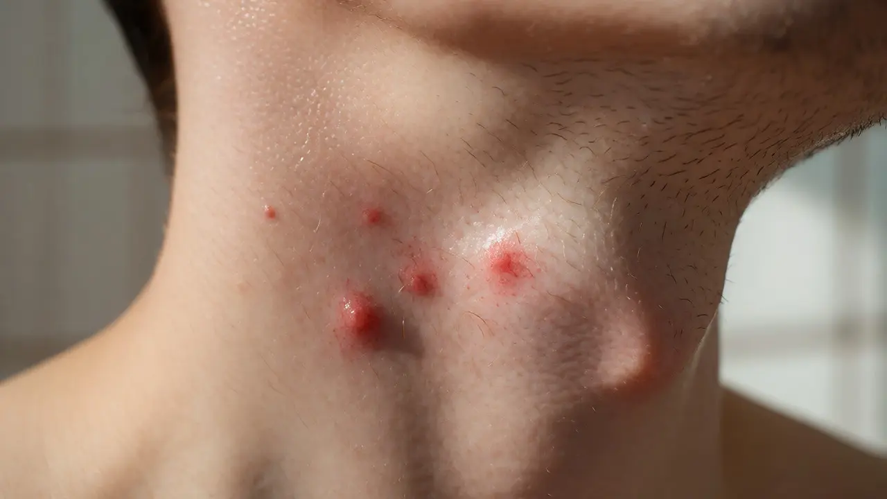 Proč se dělají pupínky po holení? Příčiny a řešení